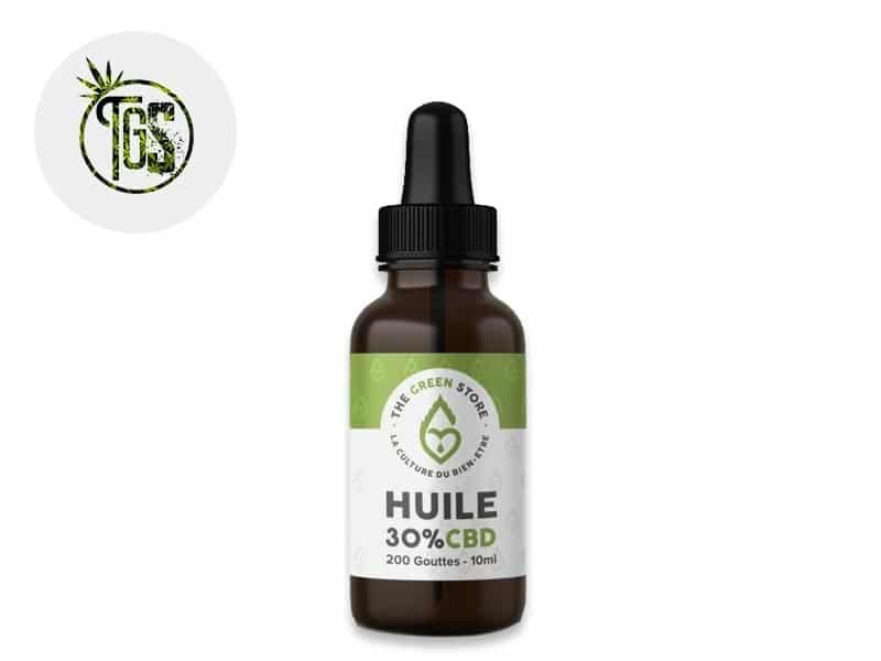 Huile CBD (30% Bio) The Green Store 10ml