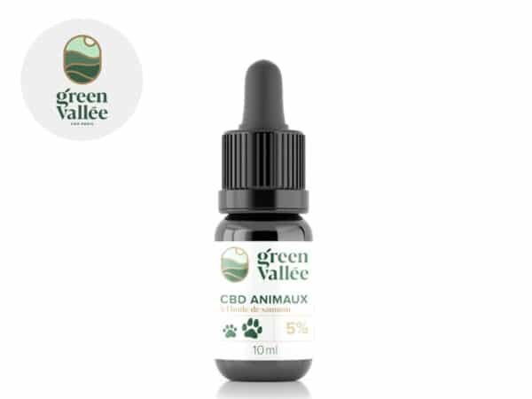 Huile de CBD 5% pour Animal - Green Vallée