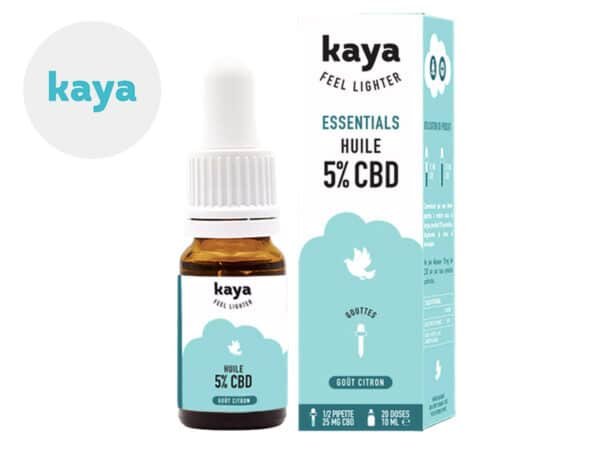 Huile CBD (5% Bio) Kaya 10ml