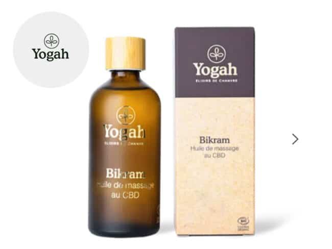 cosmétiques yogah huile de massage