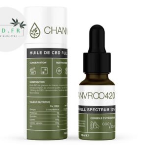 Huile CBD (10% Bio) Chanvroo420 10ml