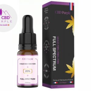 Huile CBD CBG CBN (20% Bio) CBD Purple 10ml