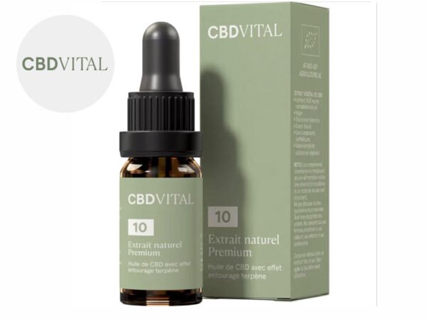 Huile CBD (10% Bio) CBD VITAL 10ml