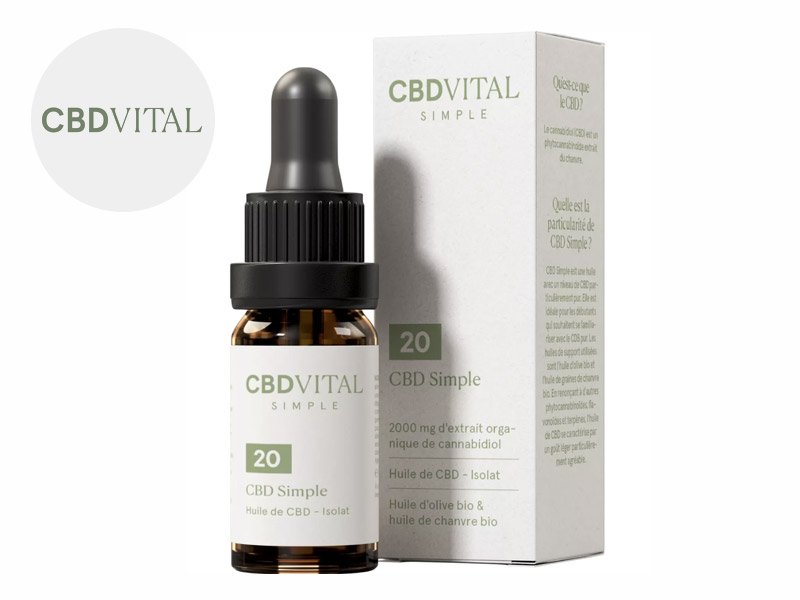 Huile CBD (20% Bio) CBD VITAL 10ml