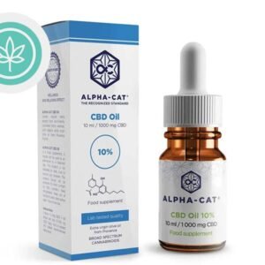 Huile CBD (10% Bio) Alpha-cat 10ml