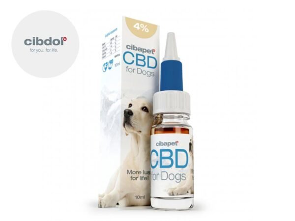 Huile de CBD 4% pour Chien - Cibdol