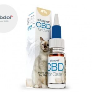 Huile de CBD 4% pour Chat - Cibdol