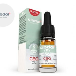 Huile CBG (2.5% Bio) Cibdol 10ml