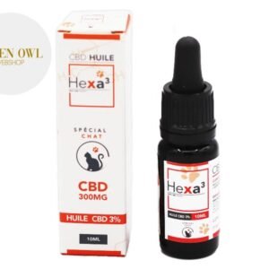 Huile de CBD 3% pour Chat - Hexacube