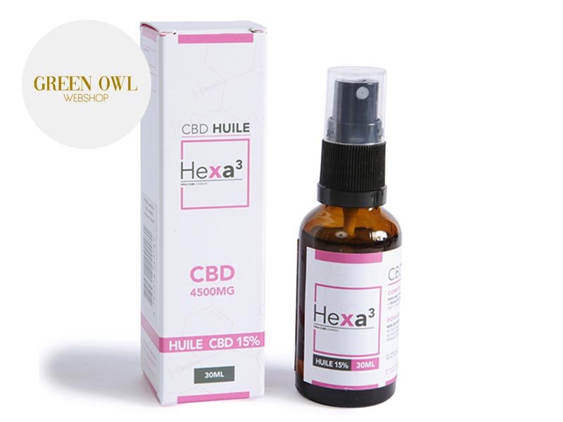 Huile CBD (15% Bio) Hexacube 30ml