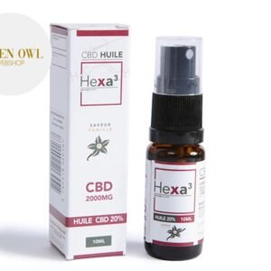 Huile CBD (20% Bio) Vanille Hexacube 10ml