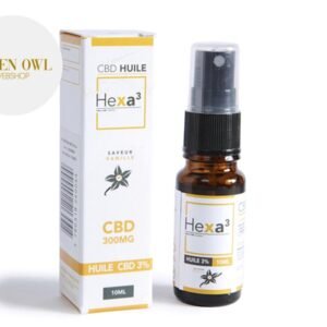 Huile CBD (3% Bio) Vanille Hexacube 10ml