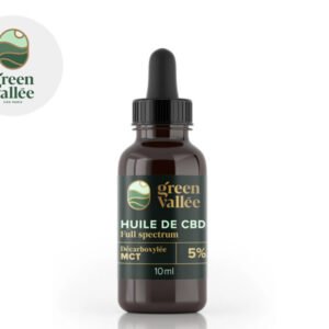 Huile CBD (5% Bio) Green Vallée 10ml