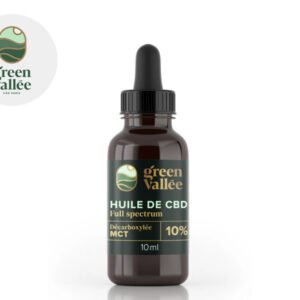 Huile CBD (10% Bio) Green Vallée 10ml
