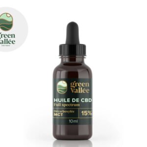 Huile CBD (15% Bio) Green Vallée 10ml