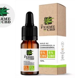 Huile CBG (5% Bio) La Ferme du CBD 10ml