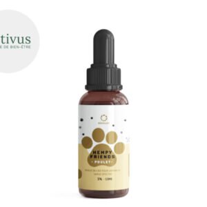 Huile de CBD 3% pour Animal - Hempy Friends
