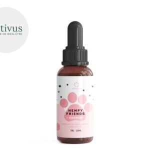 Huile de CBD 3% pour Animal - Hempy Friends