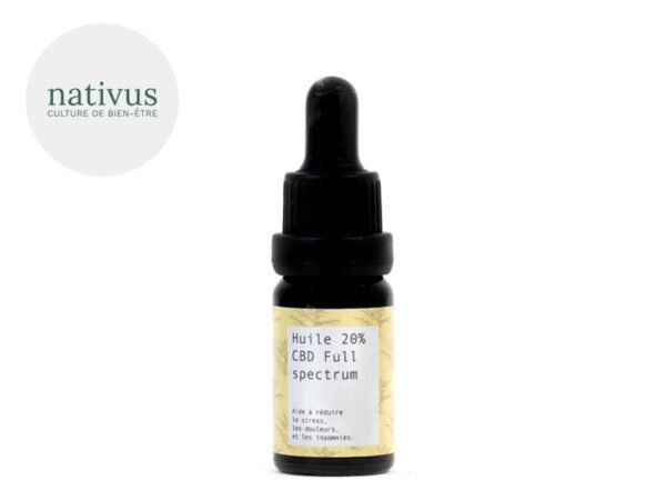 Huile CBD (20% Bio) Nativus 10ml