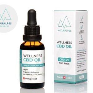 Huile CBD (5% Bio) Wellness Naturalpes 10ml