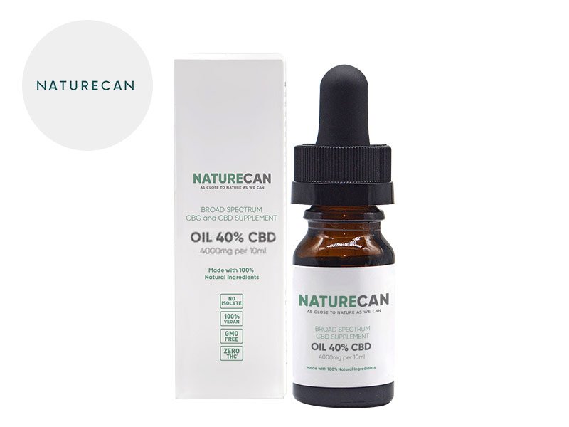 Huile CBD (40% Bio) Naturecan 10ml