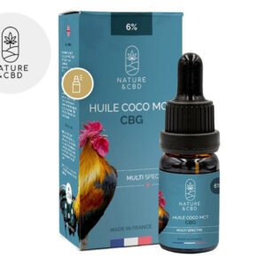 Huile CBG (6% Bio) Nature et CBD 10ml