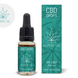 Huile CBD (5% Bio) Nordic Oil 10ml