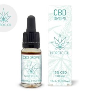 Huile CBD (15% Bio) Nordic Oil 10ml