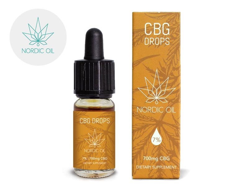 Huile CBG (7% Bio) Nordic Oil 10ml