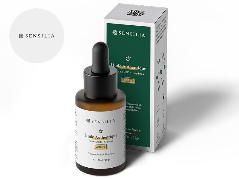 Huile CBD (8% Bio) Sensilia 30ml