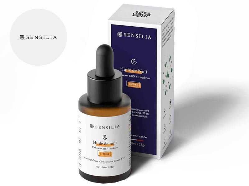 Huile CBD (24% Bio) Sensilia 30ml