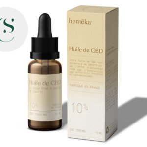 Huile CBD (10% Bio) Hemēka 10ml