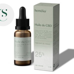 Huile CBD (25% Bio) Hemēka 10ml