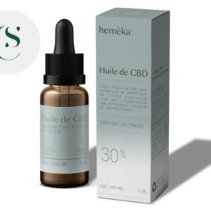 Huile CBD (30% Bio) Hemēka 10ml