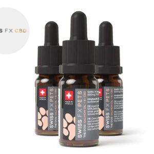 Pack 3 Huile CBD pour Chien 6% (Saumon) (30ml) SWISS FX