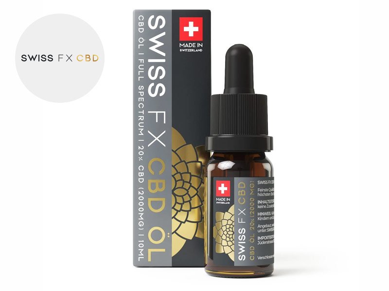 Huile CBD (20% Bio) SWISS FX 10ml