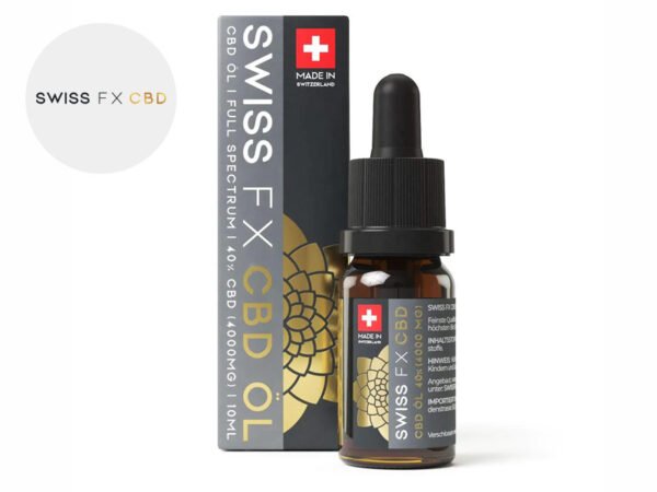 Huile CBD (40% Bio) SWISS FX 10ml