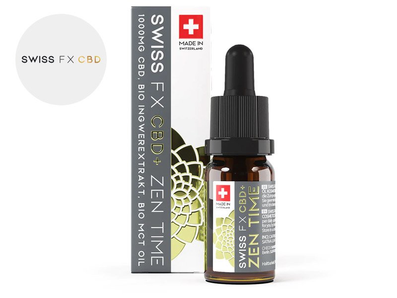 Huile CBD (10% Bio) SWISS FX 10ml