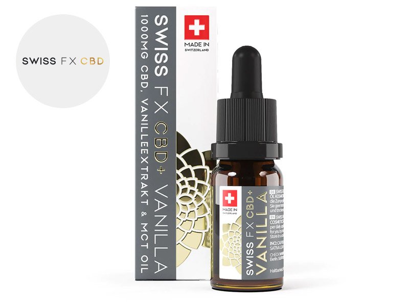 Huile CBD (10% Bio) SWISS FX 10ml