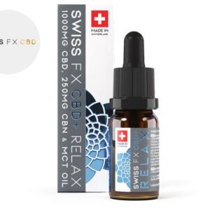 Huile CBD CBN (10% Bio) SWISS FX 10ml