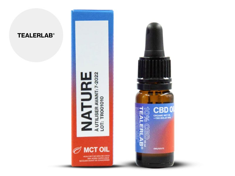 Huile CBD (10% Bio) TealerLab 10ml