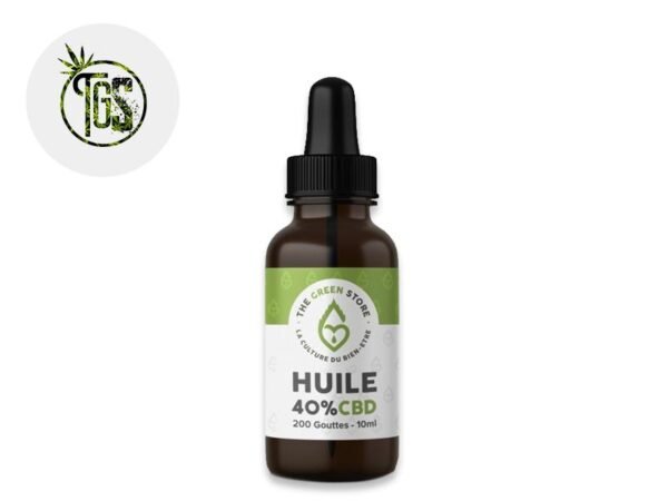 Huile CBD (40% Bio) The Green Store 10ml