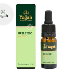 Huile CBD (5% Bio) Yogah 10ml