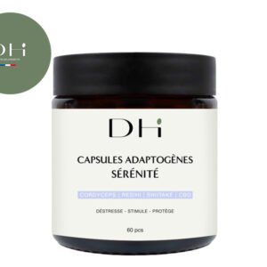 Capsules CBD Adaptogènes Sérénité 15% Deli Hemp