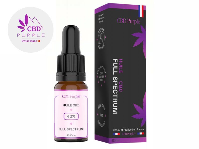 Huile CBD (40% Bio) CBD Purple 10ml