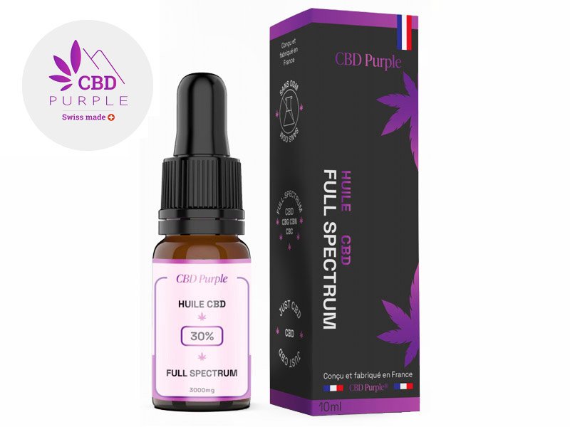 Huile CBD (30% Bio) CBD Purple 10ml