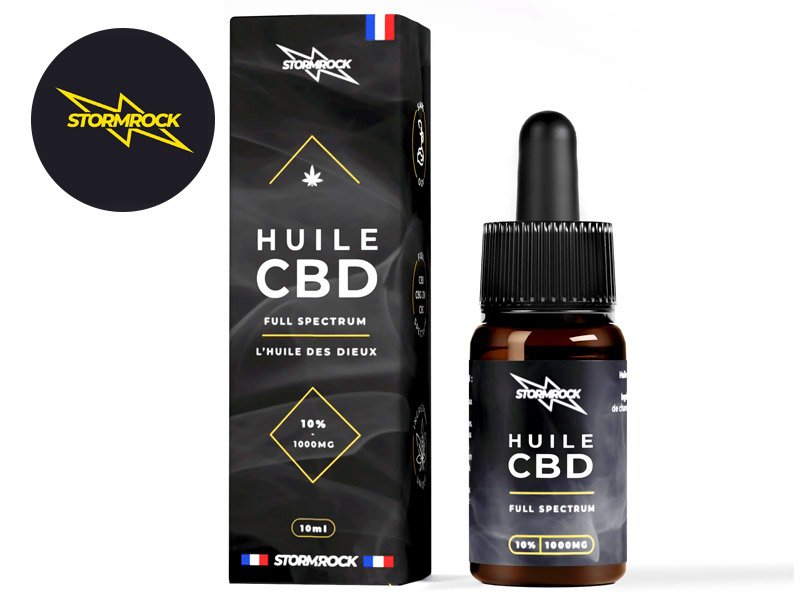 Huile CBD (10% Bio) Stormrock 10ml