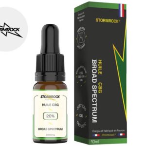 Huile CBG (20% Bio) Stormrock 10ml