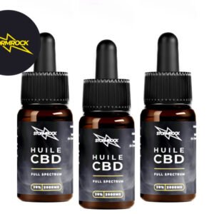 Pack Huile CBD (20% Bio) Stormrock 30ml