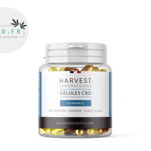 Gélules CBD (750mg) Mélatonine 25% Harvest Laboratoires